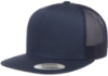 Picture of Yupoong - YP Classics 5 Panel Flat Peak Snap Back Trucker Cap