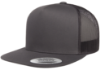 Picture of Yupoong - YP Classics 5 Panel Flat Peak Snap Back Trucker Cap