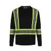 Picture of CX2 Workwear - Lookout - Long Sleeve Hi-Viz T-Shirt