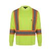 Picture of CX2 Workwear - Lookout - Long Sleeve Hi-Viz T-Shirt