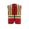 Picture of CX2 Workwear - Scout - Adult Tricot Hi-Vis Zipper Front Vest
