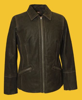 Picture of L00413 - Paris - DISCONTINUED Ladies Leather Jacket
