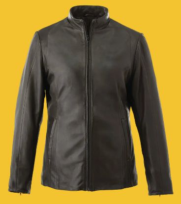 Picture of L00481 - Florence - DISCO Ladies Insulated Lamb Leather Jacket