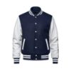 Picture of L6085Y - Varsity - YOUTH Melton and Leather Varsity Jacket