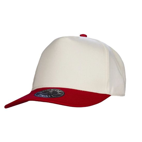 Picture of H08355 - TRUE NORTH - 5-Panel Poly-Cotton Twill Snap Back Cap