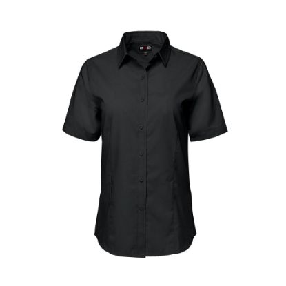 Picture of S04606 - ASHTON - Ladies Poly Cotton Twill Short Sleeve Easy-Care Shirt