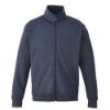 Picture of Men's - Tri-Blend Melange Full Zip  Mock Neck
