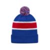 Picture of H08080 - Hat Trick - Striped Knit Cuff Toque with Pom-Pom