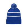 Picture of H08080 - Hat Trick - Striped Knit Cuff Toque with Pom-Pom