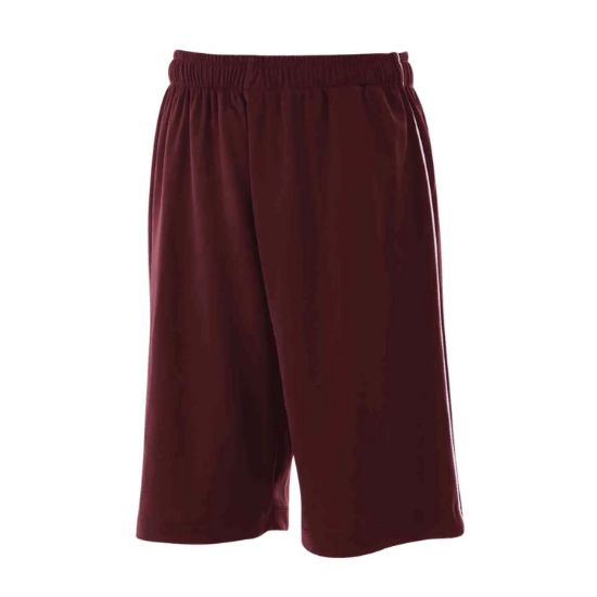Picture of PT105 Custom Unlined gym short with piping detail