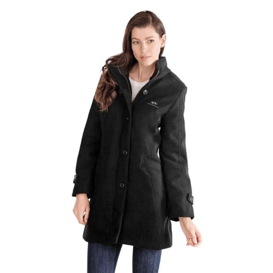 Picture of JK436 Custom Melton coat with quilted insulated lining (ladies')