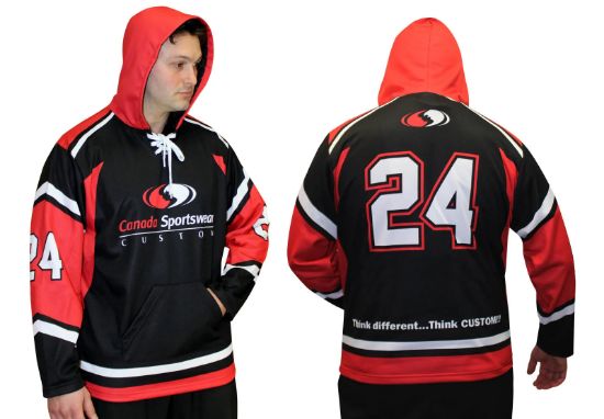 Picture of PO148 Custom Sublimated hockey hoody
