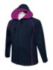 Picture of PO121 Custom Full zip hoody with contrast piping & hood lining