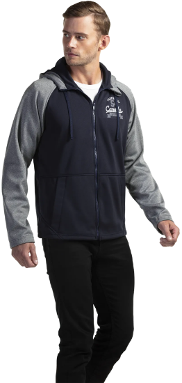 Picture of JK665 Custom Unlined two-toned full zip hoody