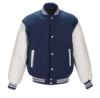 Picture of JK382 - Custom Melton and Leather Varsity Jacket