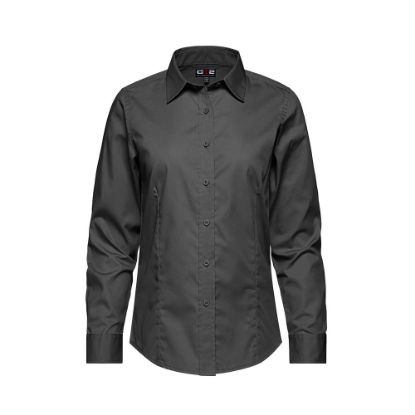 Picture of CX2 - Camden - Ladies Poly-Cotton Twill Long Sleeve Shirt