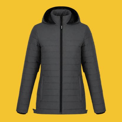 Picture of Muskoka Trail - Yukon - DISCONTINUED - Ladies Puffy Jacket w/ Detachable Hood