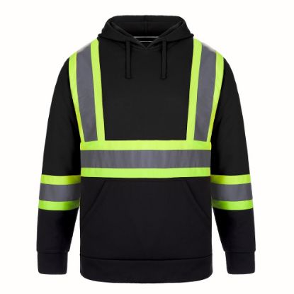 Picture of CX2 Workwear - Long Haul - Hi-Vis Polyester Pullover Hoodie