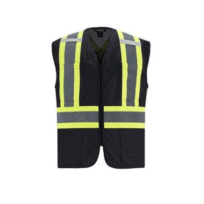 Picture of CX2 Workwear - Scout - Adult Tricot Hi-Vis Zipper Front Vest