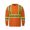 Picture of CX2 Workwear - Paramount - Cotton Long Sleeve Hi-Vis T-Shirt