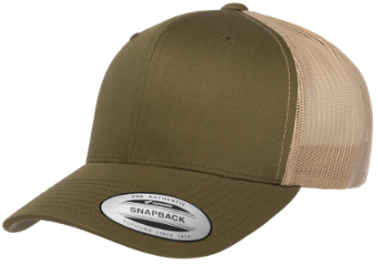 Picture of Yupoong - YP Classics 2-Tone Snap Back Trucker Cap
