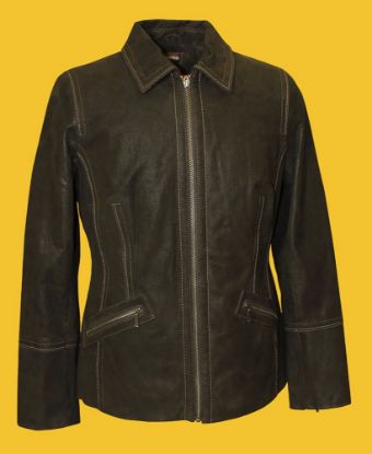 Picture of L00413 - Paris - DISCONTINUED Ladies Leather Jacket