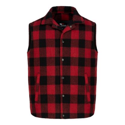 Picture of VT164 - DISCONTINUED - Plaid Vest