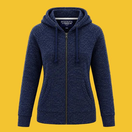 Picture of Muskoka Trail - Berkeley - DISCONTINUED - Ladies Full Zip Hooded Sweatshirt