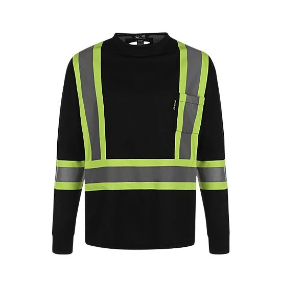 Picture of CX2 Workwear - Lookout - Long Sleeve Hi-Viz T-Shirt
