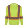 Picture of CX2 Workwear - Lookout - Long Sleeve Hi-Viz T-Shirt