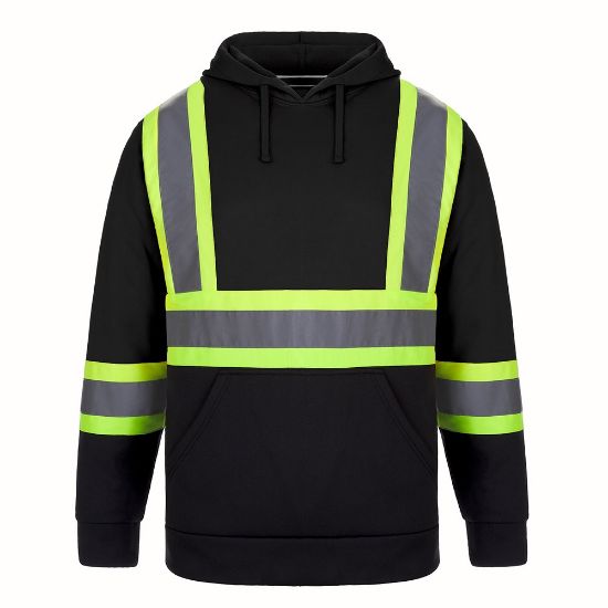 Picture of CX2 Workwear - Long Haul - Hi-Vis Polyester Pullover Hoodie