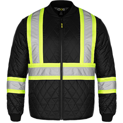 Picture of CX2 Workwear - Patch - Hi-Viz Quilted Jacket
