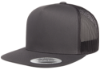 Picture of Yupoong - YP Classics 5 Panel Flat Peak Snap Back Trucker Cap