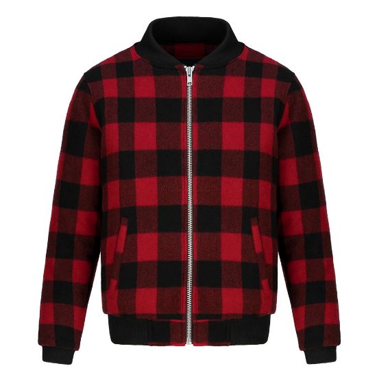 Picture of JK673 -DISCONTINUED -  Plaid Jacket