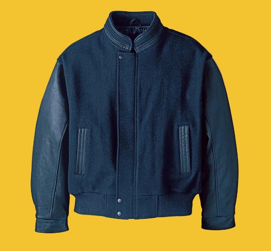 Picture of L0227Y - DISCONTINUED - Youth Melton & Leather Jacket