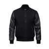 Picture of L6085Y - Varsity - YOUTH Melton and Leather Varsity Jacket