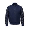 Picture of L6085Y - Varsity - YOUTH Melton and Leather Varsity Jacket