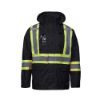 Picture of L01205 - STORM - Full Length HI-VIZ Raincoat with Detachable Hood