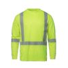 Picture of S05982 - VOLT - Long Sleeve Hi-VIS T-Shirt with Segmented Stripes