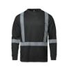 Picture of S05982 - VOLT - Long Sleeve Hi-VIS T-Shirt with Segmented Stripes