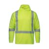 Picture of S05985 - GLOW - Long Sleeve Hi-VIS Hooded T-Shirt with Segmented Stripes