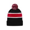 Picture of H08080 - Hat Trick - Striped Knit Cuff Toque with Pom-Pom