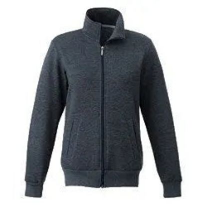 Picture of Ladies - Tri-Blend Melange Full Zip  Mock Neck
