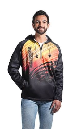 Picture of PO135 - Custom Sublimated 1/4 Zip