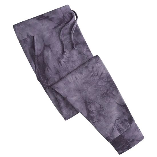 Picture of PT173 Custom Men's Tie-Dye French Terry Jogging Pant