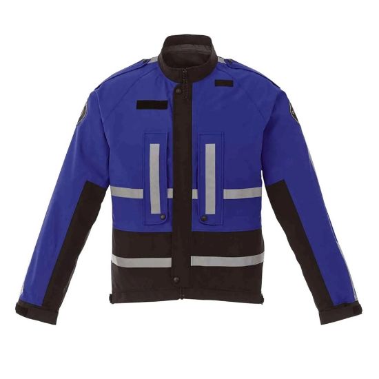 Picture of JK554 Custom Two-toned mesh lined seam sealed jacket with reflective tape