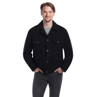 Picture of JK612 Custom Melton jacket with quilted lining