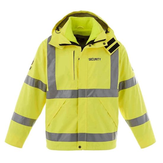 Picture of JK519 Custom 3-in-1 parka with reflective tape & inner polyfleece jacket