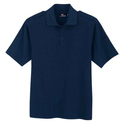 Picture of GS225 Custom Tactical polo shirt with knit collar, microphone clips and pencil pocket