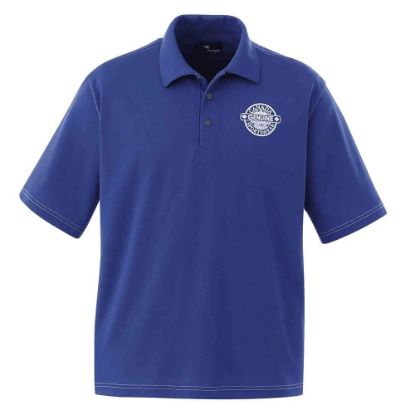 Picture of GS214 Custom Solid polo shirt with self collar & contrast stitching